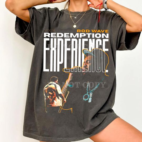 Comfort Colors Rod Wave The Redemption Experience Tour 2025 T-shirt