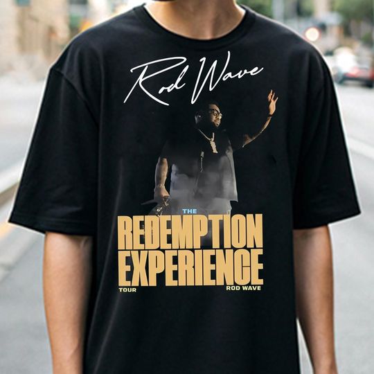 Rod Wave The Redemption Experience Tour Shirt