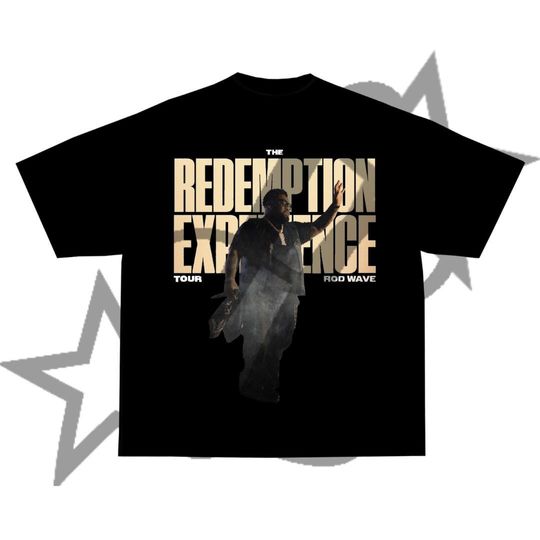 Discover Rod Wave Redemption Experience Oversized Graphic Tee