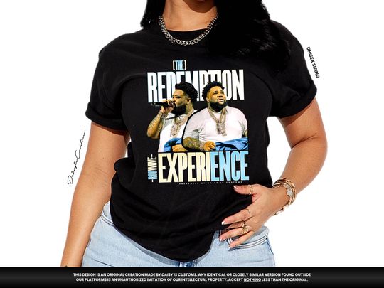 Discover Rod Wave Shirt | The Redemption Experience Tour