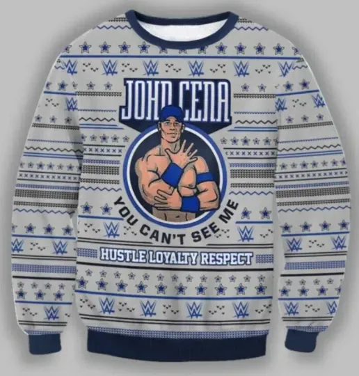 Discover Wrestling Entertainment Jo Cen Ugly Christmas Sweater