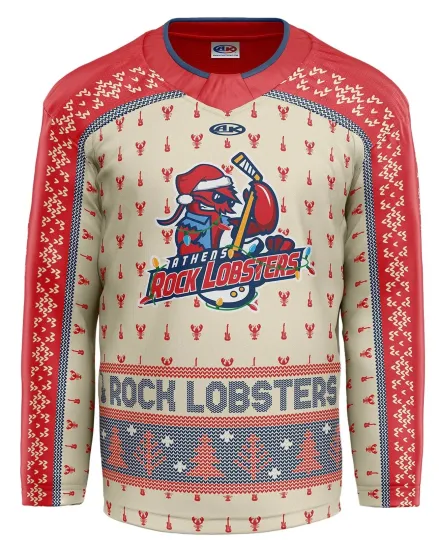 Discover Personalized Athens Rock Lobsters Teddy Bear Toss Hockey Jersey Men's Fan Gear