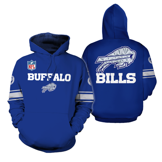 Buffalo Bill 2025-2026 Rivalries Cold Front Hoodie 3D