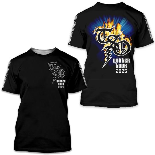 Trans Siberian Orchestra 2025 3D T-Shirt
