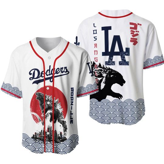god zilla  Baseball JerSey