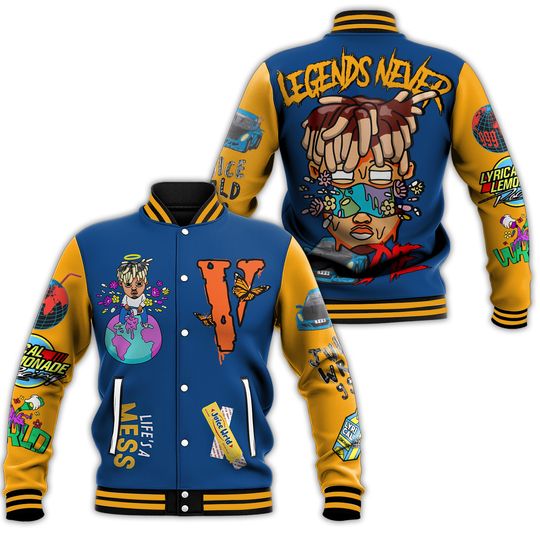 Juice Wrld Legends Baseball Jacket Gift For Christmas