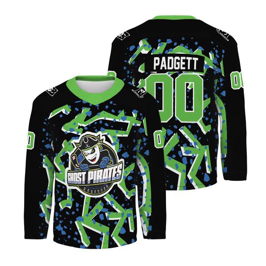 Personalized Savannah Ghost Pirates 2025 Retro Night Hockey Jersey Unisex