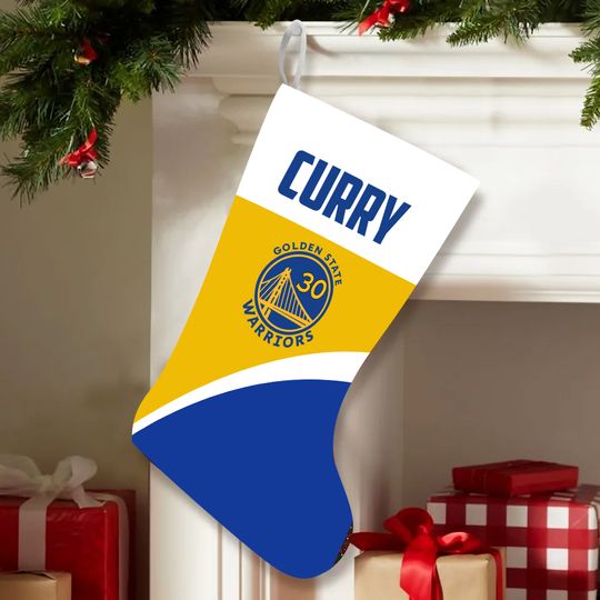 Stephen Curry #30 Golden State Holiday Christmas Stocking
