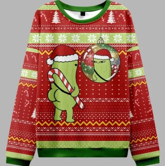 Discover Cucumber Funny Ugly Christmas Sweater