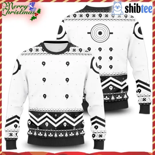 Akatsukii Narutoo Anime Ugly Christmas Sweater