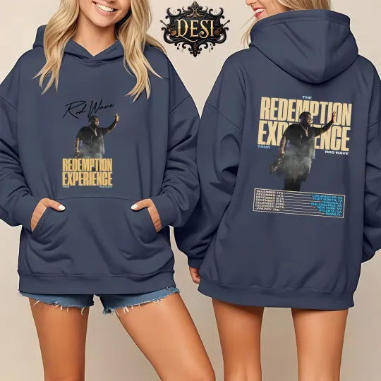 Rod Wave The Redemption Experience Tour 2025 Hoodie