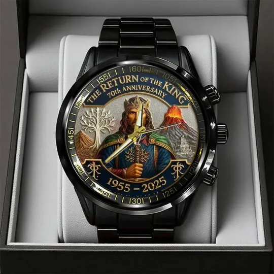 Discover The Lord of the Ring Black Stainless Steel Watch