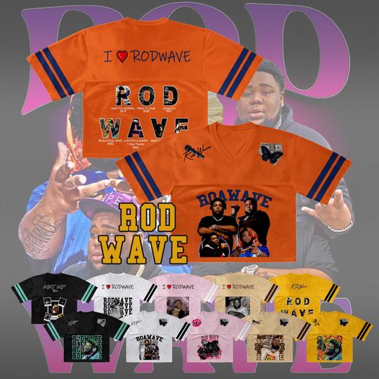 Discover Rod Wave The Redemption Experience Tour 2025 Jersey Hip Hop Music Star for Women Girls