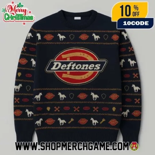 Discover Deftone New Collab Collection 2025 Ugly Christmas Sweater