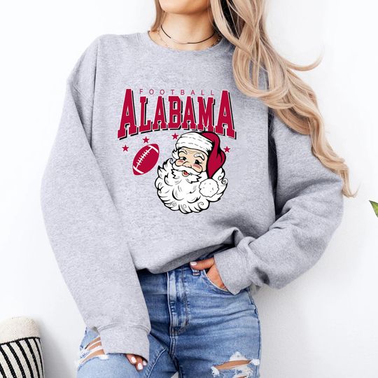Discover Albm College Hoodie, Sweatshirt, Vintage University Pullover, Sports Fan Gift, University Team Christmas Santa