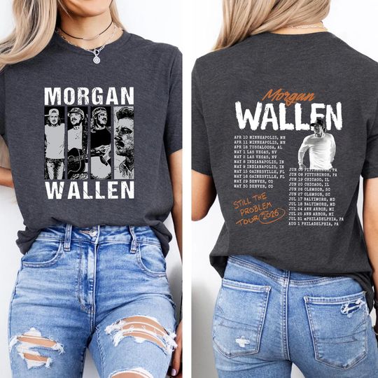 Discover Wallen Western Still The Problem Tour 2026 Shirt
