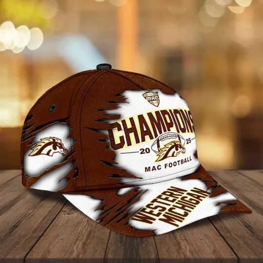 Discover Michigan Broncos 2025 Football Champions Classic Cap