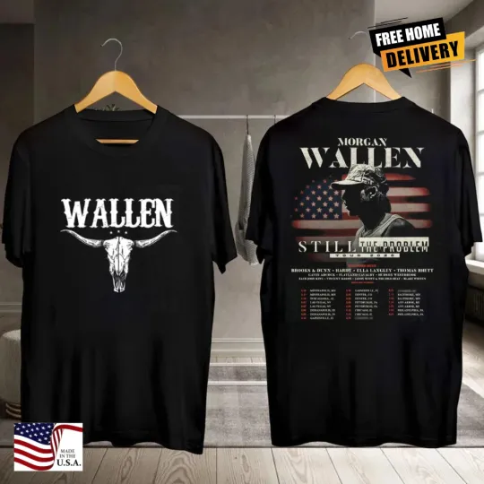 Discover Wallen Western Still The Problem Tour 2026 T Shirt