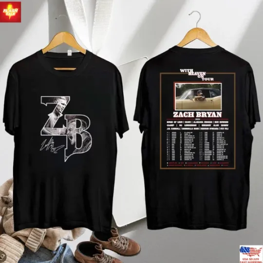 Discover Trending Zach Bryan Signature Shirt, Zach Bryan on Tour 2026 Shirt, Zach Bryan