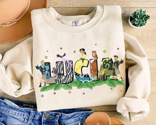 Discover Custom Name Wild Kratts Themed Shirt, Wild Kratts Birthday Boy Shirt, Family Birthday Shirt, Animals Chris Martin Jungle, Best Birthday Ever