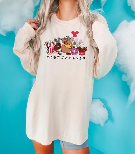 Discover Comfort Colors Best Day Ever Gus Gus Snacks Shirt, Disney Gus Gus Sweatshirt