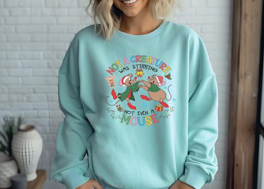 Discover Comfort Colors Jaq And Gus Gus Christmas Shirt, Cinde Xmas Sweatshirt