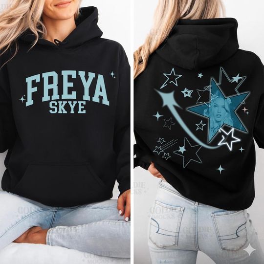 Discover Disney Zombies 4 Freya Skye Stars Align Tour Double Sided Hoodie, Freya Skye Silent Treatment T-Shirt, Zombies Dawn of the Vampires Shirt