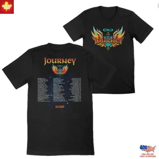 Discover Journey Band Final Frontier Tour 2026 Unisex T-Shirt