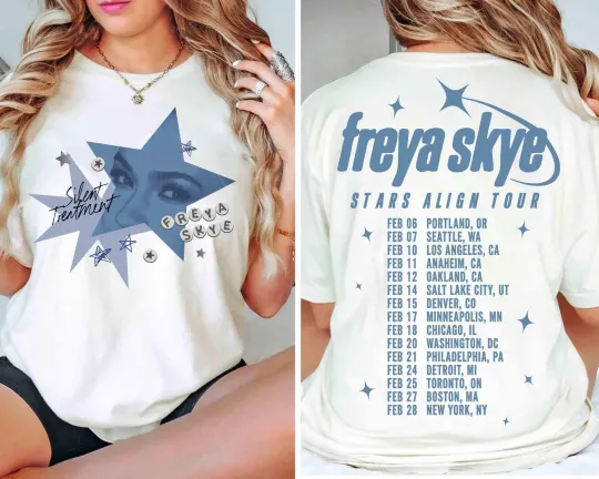 Freya Skye Stars Align Tour 2026 T-Shirt