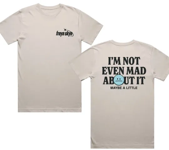 Discover Freya Skye Merch Not Even Mad About It Double Sided T-Shirt