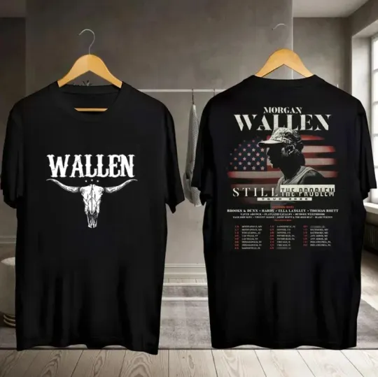 Discover Wallen Western Still The Problem World Tour 2026 Classic Concert Tee for Fans