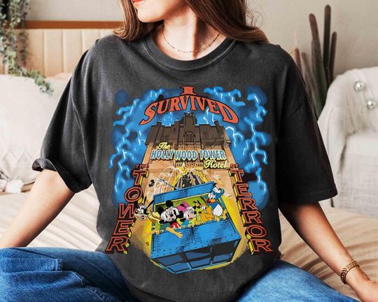 Disney Tower of Terror Mickey & Friends T-Shirt  
Disney Twilight Zone T-Shirt  
Halloween Disney World Trip T-Shirt