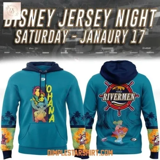 Discover PEORIA X LILO NIGHT 3D HOODIE, ALL OVER PRINT
