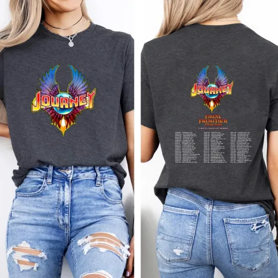 Discover Final Frontier Tour 2026 Shirts Journey Band Shirt