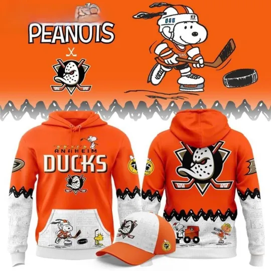 Discover Ducks x Peanuts Night Special Hoodie Shirt