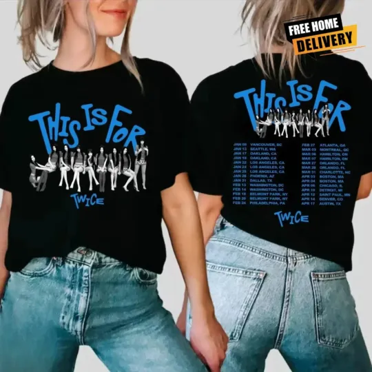 Discover Twice World Tour 2026 Tee, This Is For Concert Shirt, Kpop Fan Tshirt
