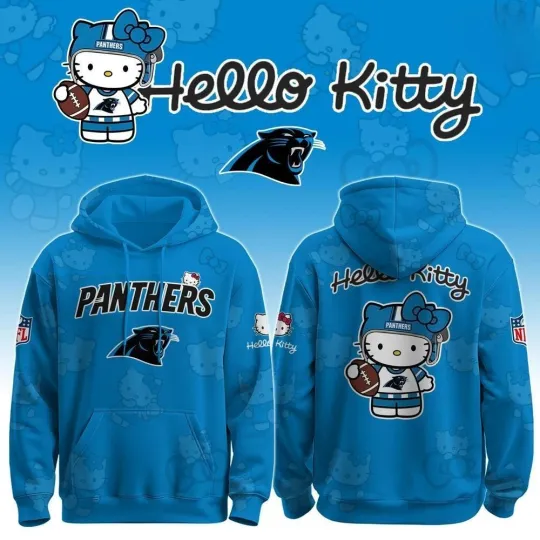 Discover Panthers x Hello Kitty Special Edition Hoodie