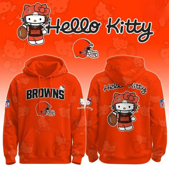 Browns x Hello Kitty Special Edition Hoodie