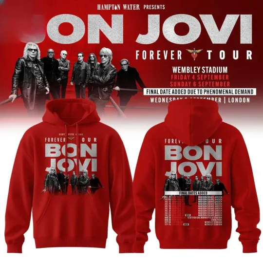 Discover BonJovi The Forever Tour Hoodie