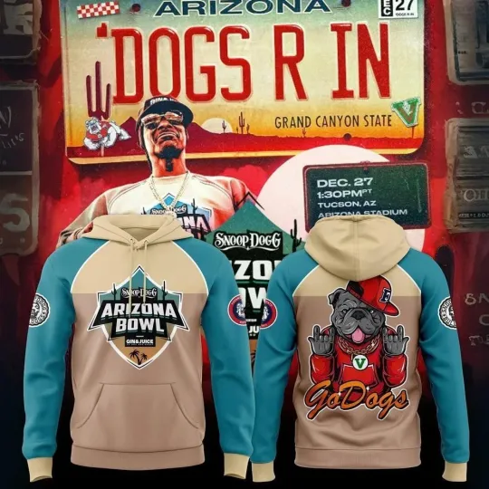 Bulldogs SnoopDogg 2025 Arizonna Bowl Hoodie
