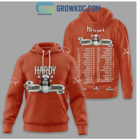 Discover Hardyy The Country Tour 3D Hoodie