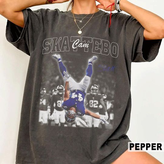 Cam Skattebo Vintage Flip City Shirt, College Football Retro Tee,Football Player Graphic Tee,Game Day Shirt Gift