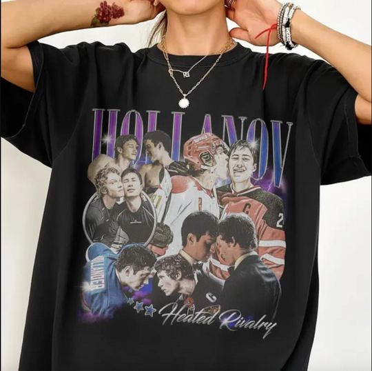 Discover Retro Hockey T-Shirt, Heated Rivalry Fan Apparel