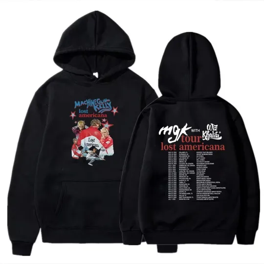 MGK The Lost Americana Tour 2026 Hoodie Double Sided Hoodie
