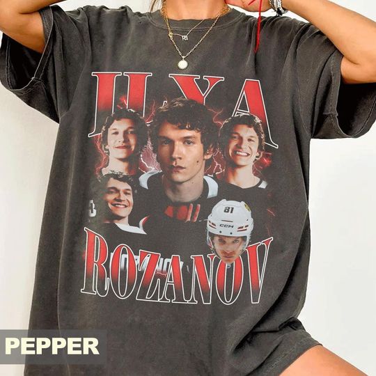 Discover Vintage Hollander Rozanov Hockey Shirt, Connor Storrie Rozanov Vintage 90s T-Shirt