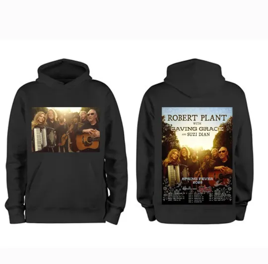 Discover Robert Plant Spring 2026 Tour Hoodie