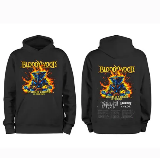 Bloodywood USA Tour Spring 2026  Hoodie