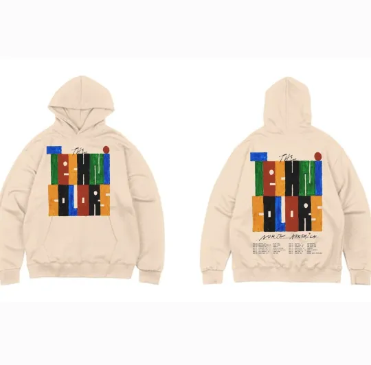 Discover The Technicolors Tour North America 2026 Hoodie