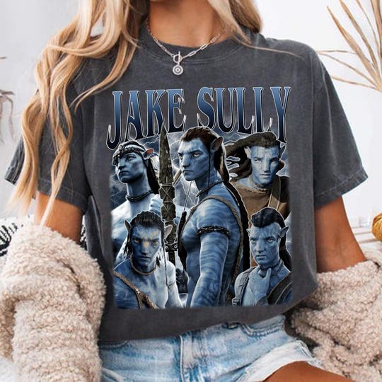 Discover Avatar Jake Sully Vintage T-Shirt, Neytiri and Pandora Movie Tee, The Way of Water Shirt, Avatar Fire and Ash Shirt, Neytiri Neteyam T-Shirt