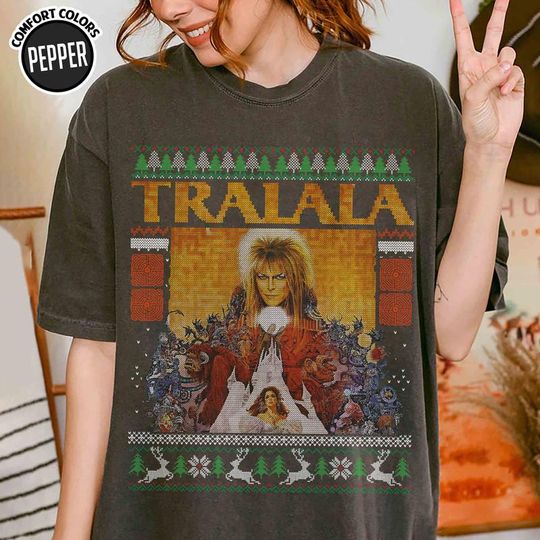 Discover The Labyrinth Jareth Goblin King Christmas Sweater Shirt
